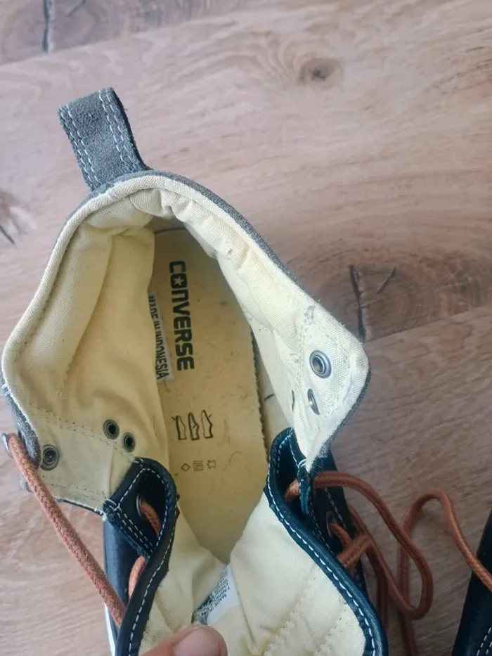 Baskets montantes Converse Chuck Taylor bleues T44.5 - photo numéro 3