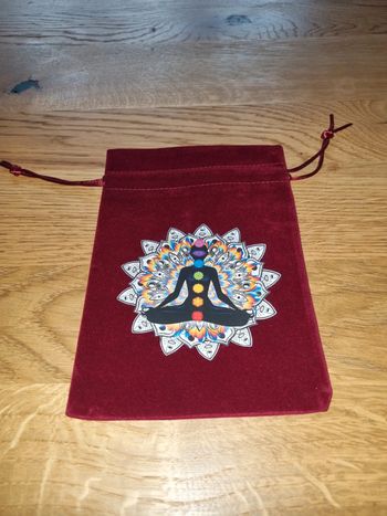 Pochette jeu de carte tarot chakra