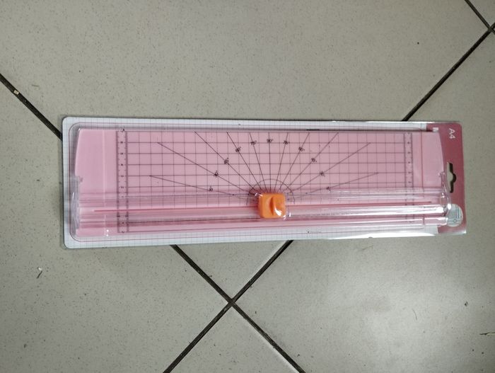 🎀 Massicot Rose A4 - Parfait pour DIY, Scrapbooking & Bureautique ! ✂️✨ - photo numéro 3