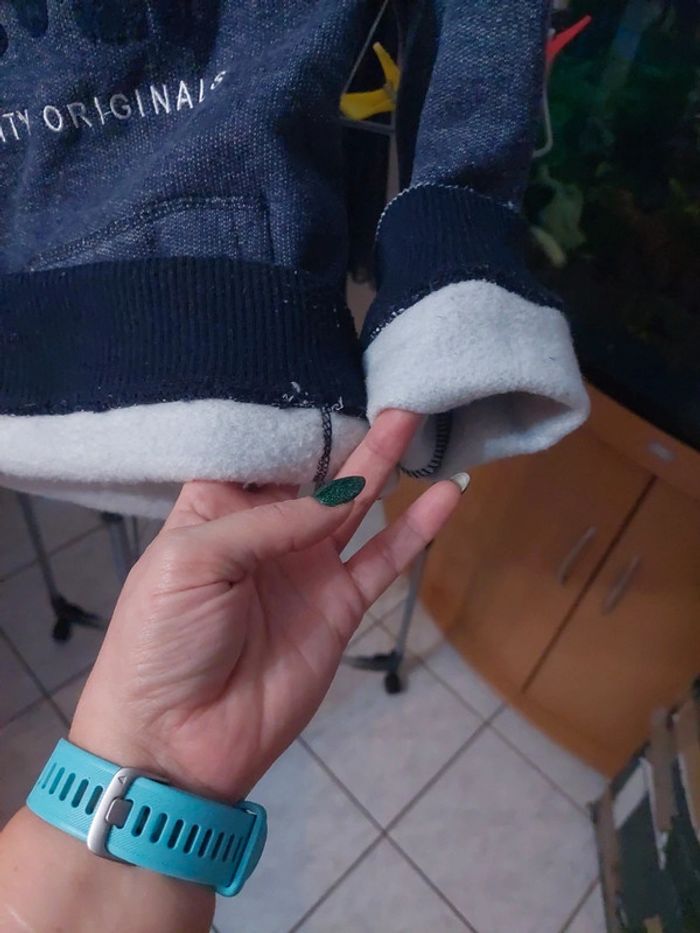 Sweat polaire capuche 10 ans - photo numéro 4
