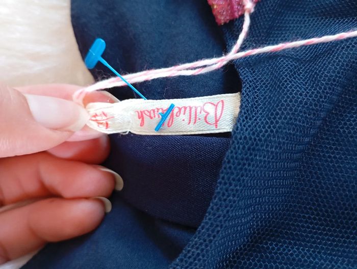 Billieblush 💖 robe chic 12 ans marine idéale cérémonie - photo numéro 2