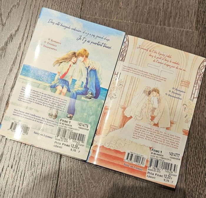Lot 2 manga Laisse-moi t'embrasser - photo numéro 2