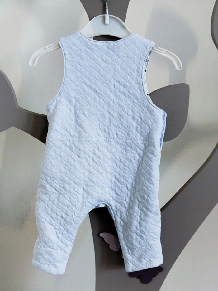 Salopette bleu clair La compagnie des petits taille 0/1 mois - photo numéro 2