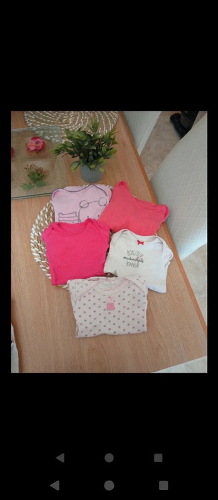 Lot body 3 mois