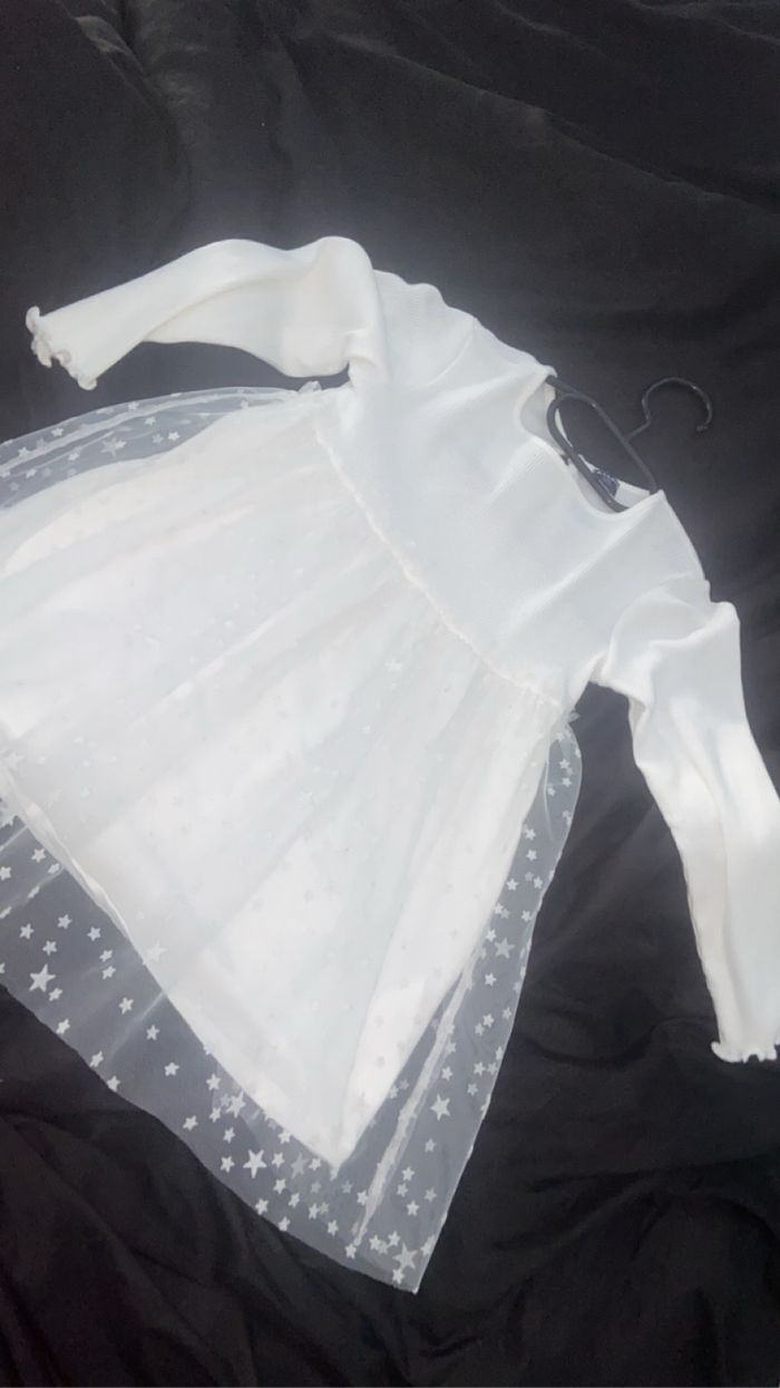 Robe blanche 36 mois