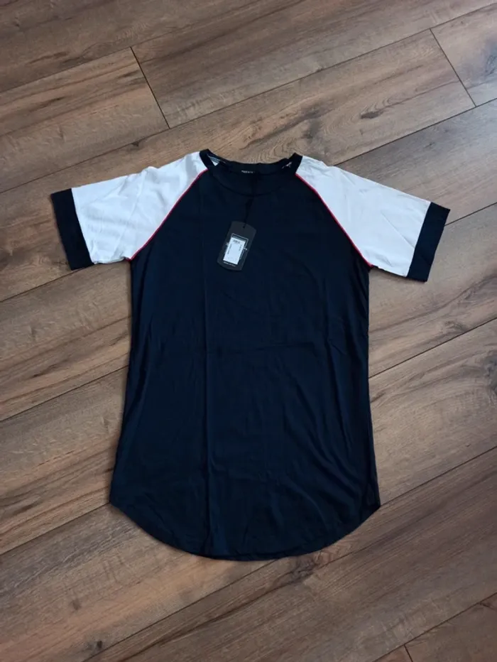 Tee shirt uni homme manches courtes L