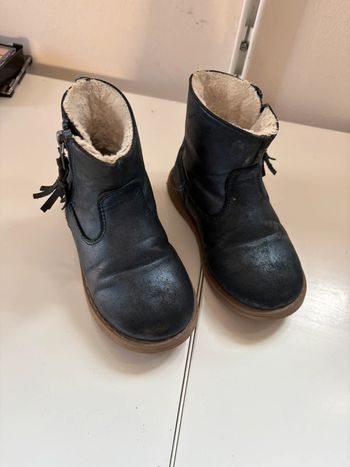 Botine bleu marine