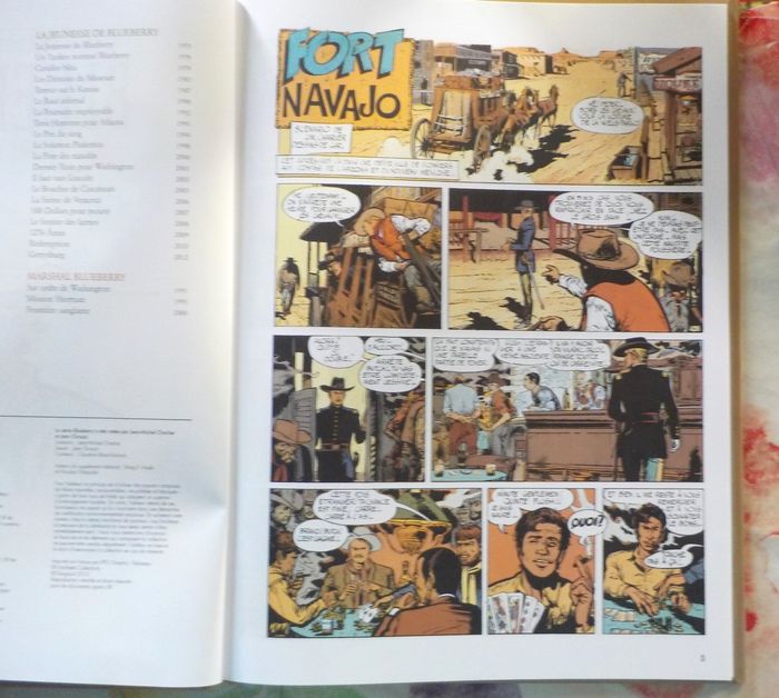 BLUEBERRY FORT NAVAJO BD de Charlier Giraud Ed. Hachette - photo numéro 6