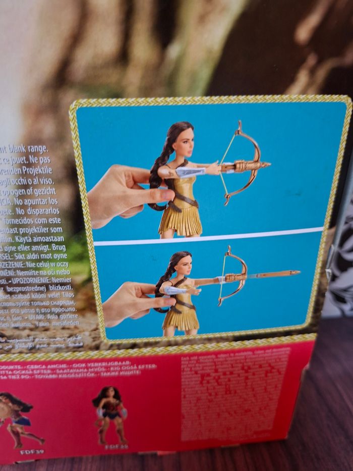 Figurine collection Wonder woman combat de tir à l’arc mattel - photo numéro 6