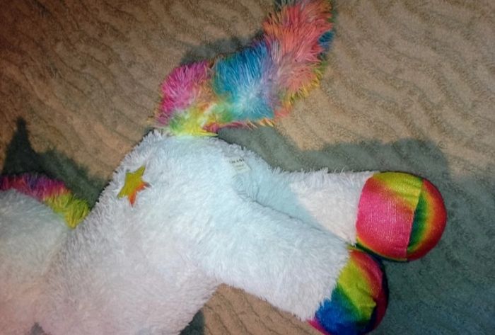Grande peluche licorne - photo numéro 4