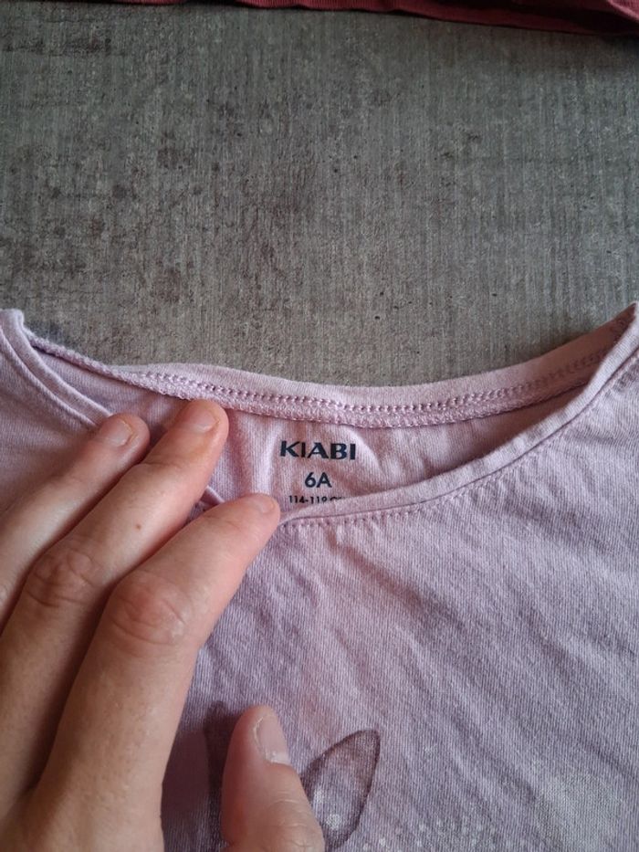T-shirt manches longues 6ans kiabi - photo numéro 2