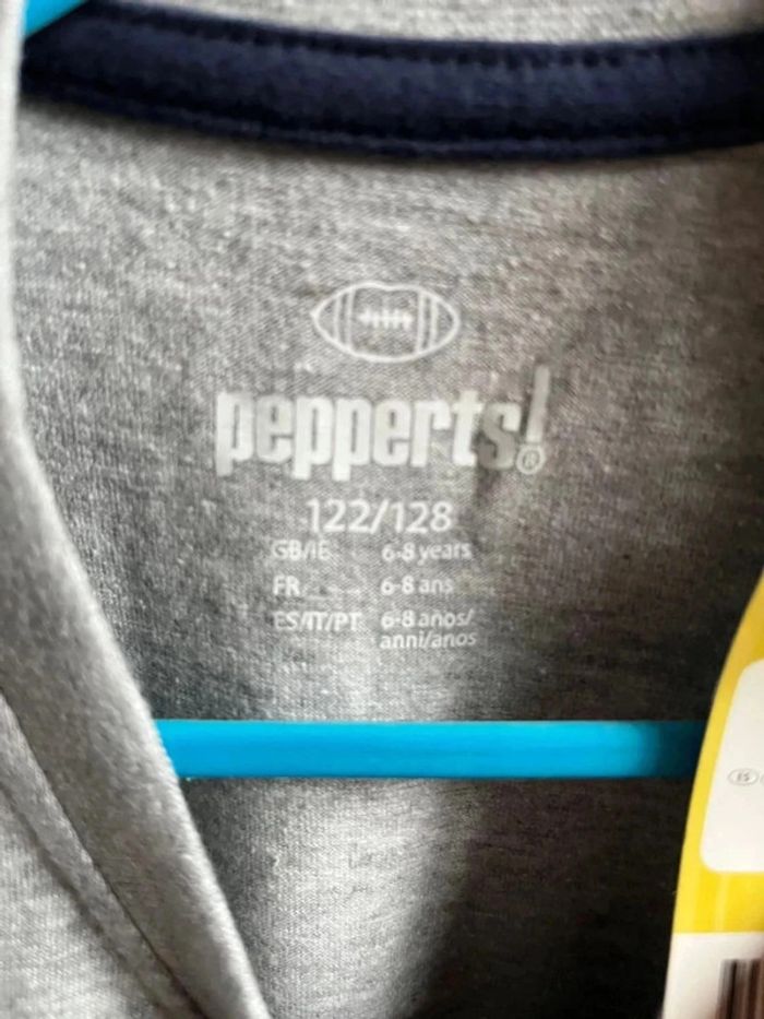 T shirt gris pepperts 6-8 ans - photo numéro 3