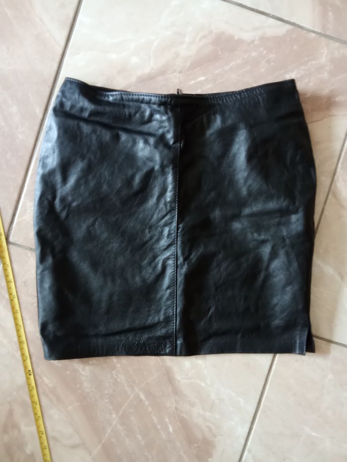 Jupe 100/ cuir