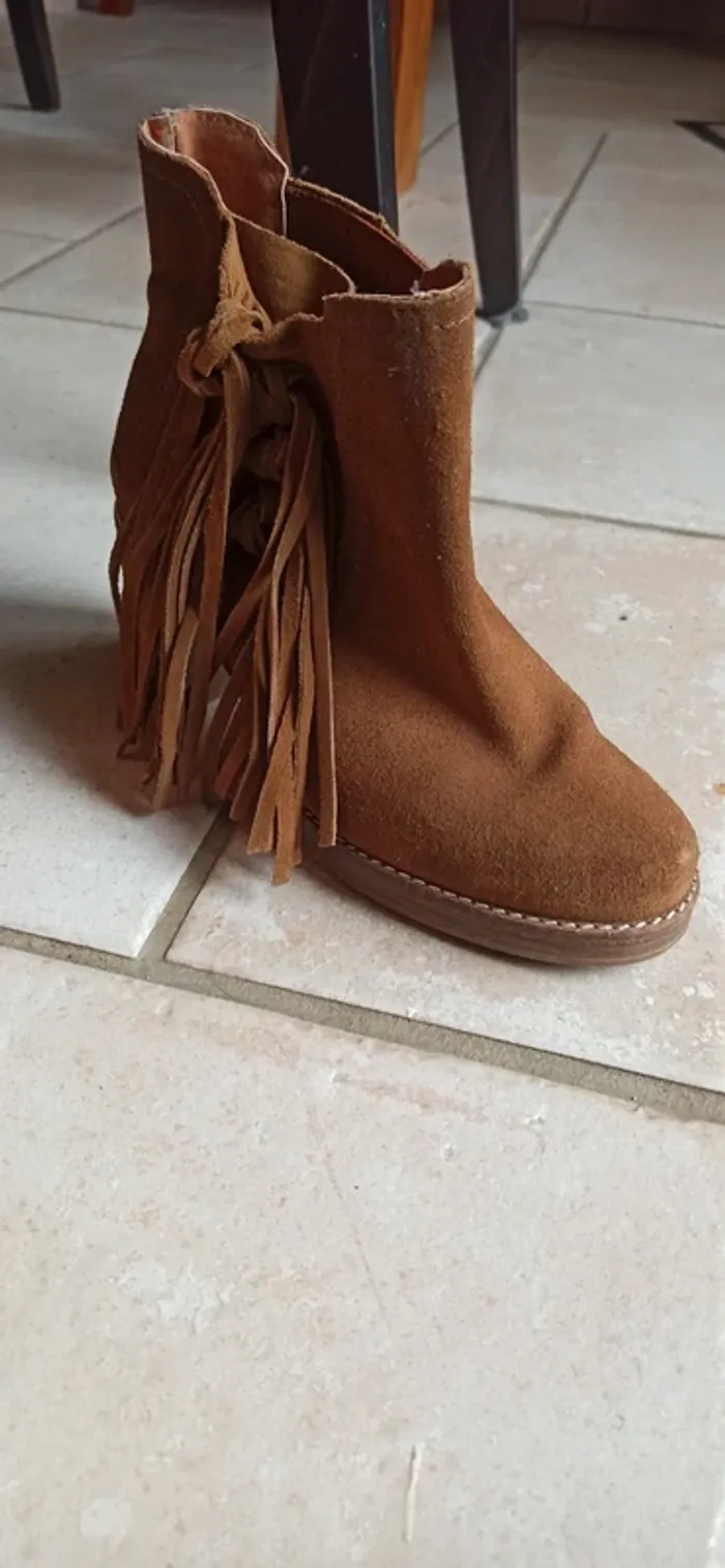 Bottines à franges - photo numéro 5