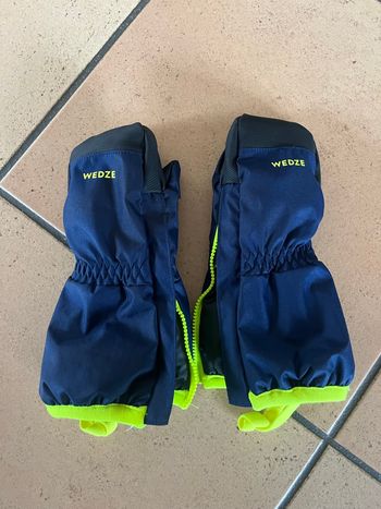 Moufles  hiver wedze enfant 3-4 ans