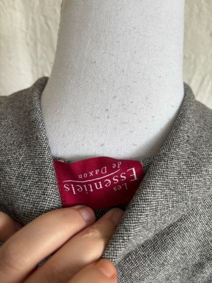 Blazer gris Les Essentiels de Daxon 🩶 - photo numéro 3