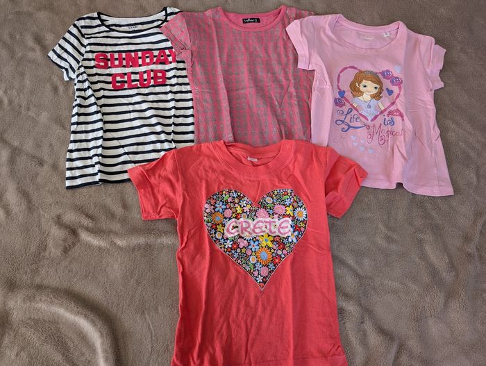Lot de t-shirts fille 6 ans