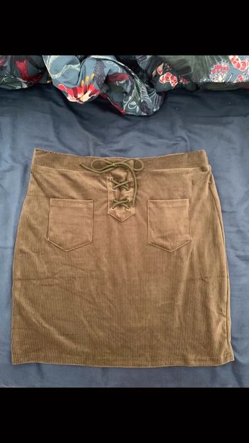 Jupe xl daim douce