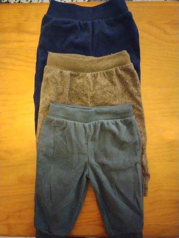 Lot 3 joggings garçon 6/9 mois Simple Joy's