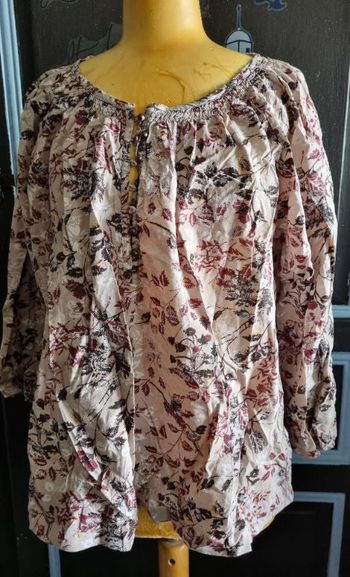 Blouse à motifs taille 52