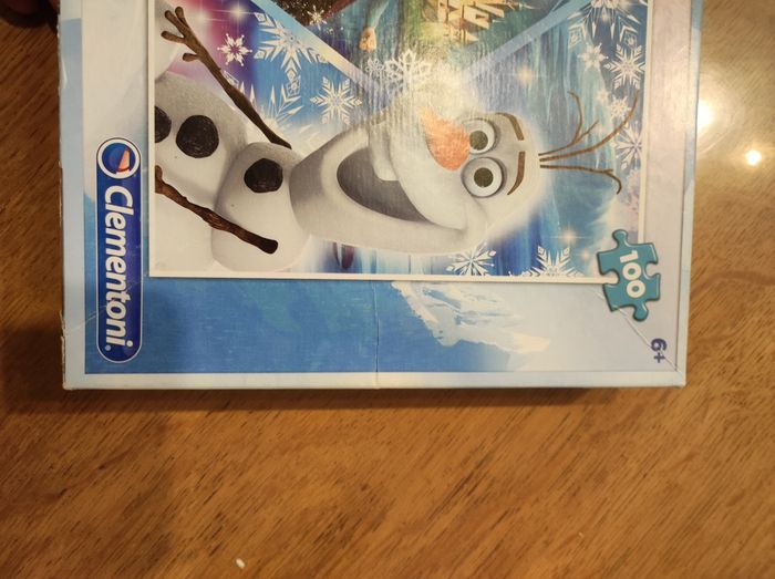 Lot 2 puzzles 100 pièces reines des neiges - photo numéro 3