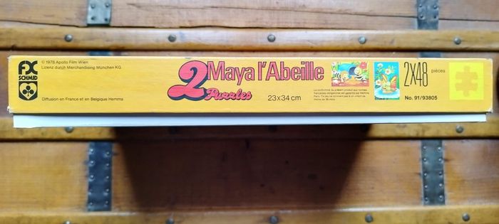 Puzzles Maya l'abeille. Hemma. Schmid. 2 X 48 pièces. - photo numéro 2
