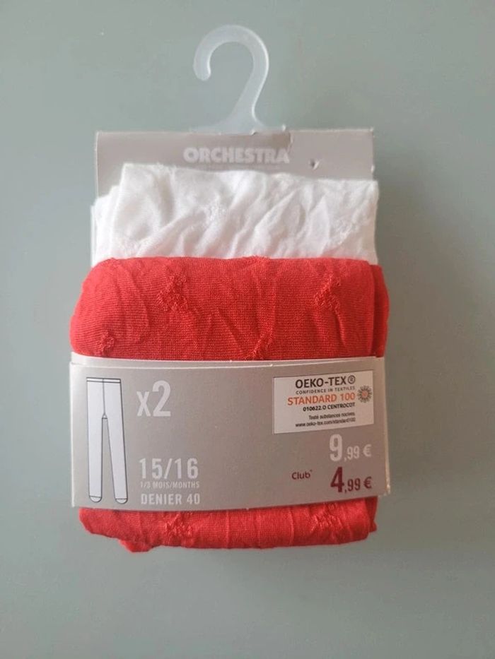 Collants bébé fille