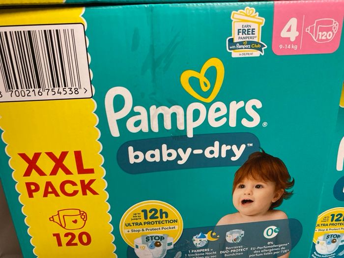 Pampers t4