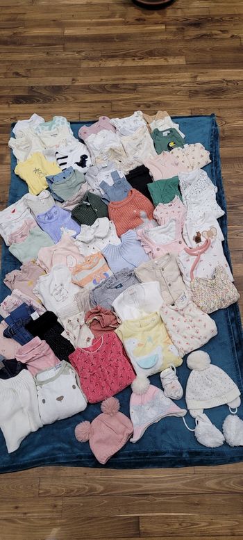 Lot de vêtements bébé fille