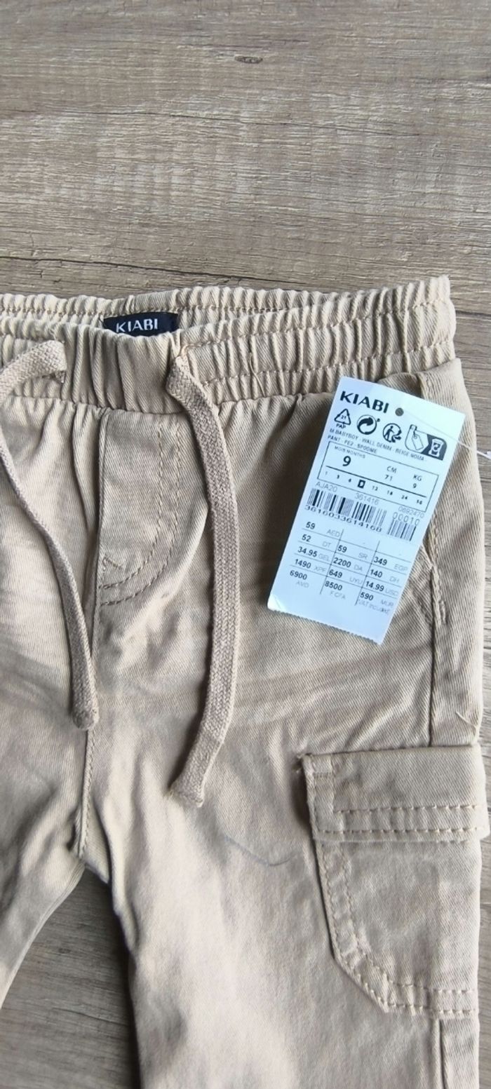 Pantalon fin neuf taille 9 mois - photo numéro 2