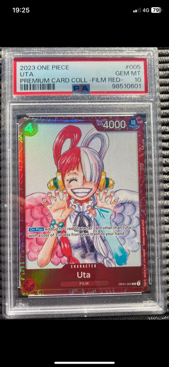 Carte One Piece PSA 10