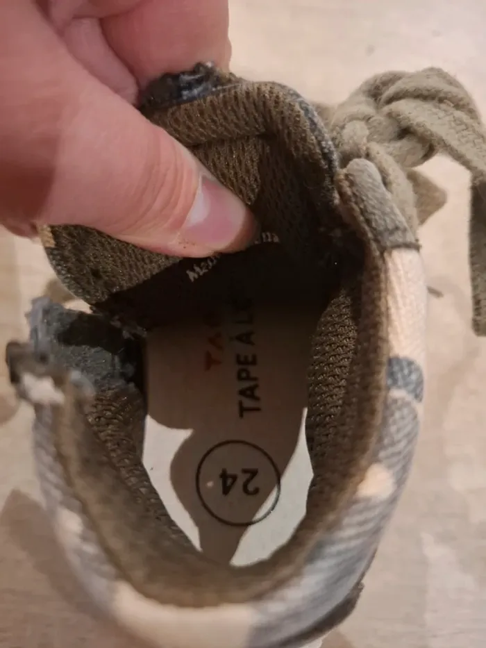 Basket style militaire - photo numéro 5