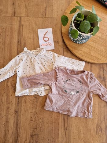 lot tee-shirt manches longues