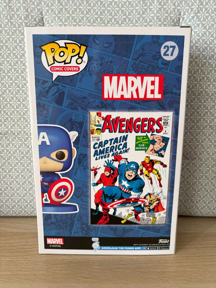 Pop Comic Covers Marvel "Captain America" n°27 - photo numéro 2