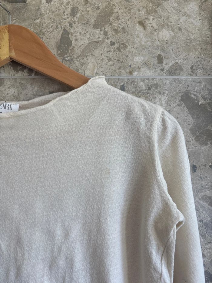 T shirt court Zara - photo numéro 3