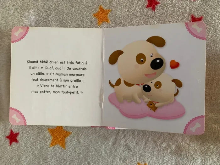 Mon Petit Bébé Chien – Livre cartonné Fleurus – Dès 1 an - photo numéro 4