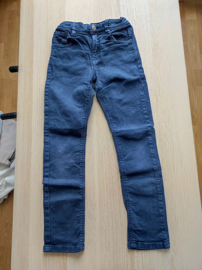 Jeans skinny bleu marine 8 ans Tape à l'oeil - photo numéro 1