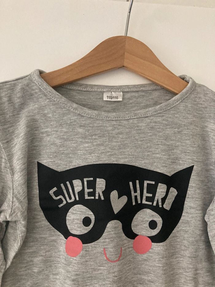 Tee-shirt Zeeman 5-6 ans - photo numéro 2