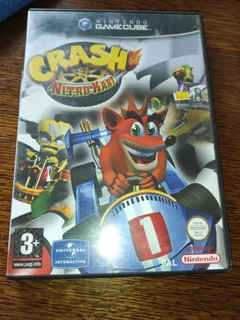Crash nitro kart nintendo GameCube