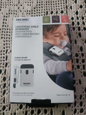 Alarme anti abandon recaro