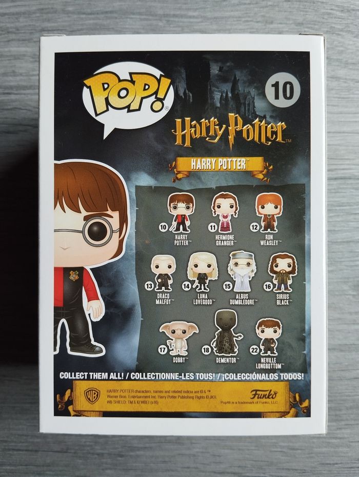 Harry Potter : Figurine Funko Pop n°10 (Harry) - photo numéro 6