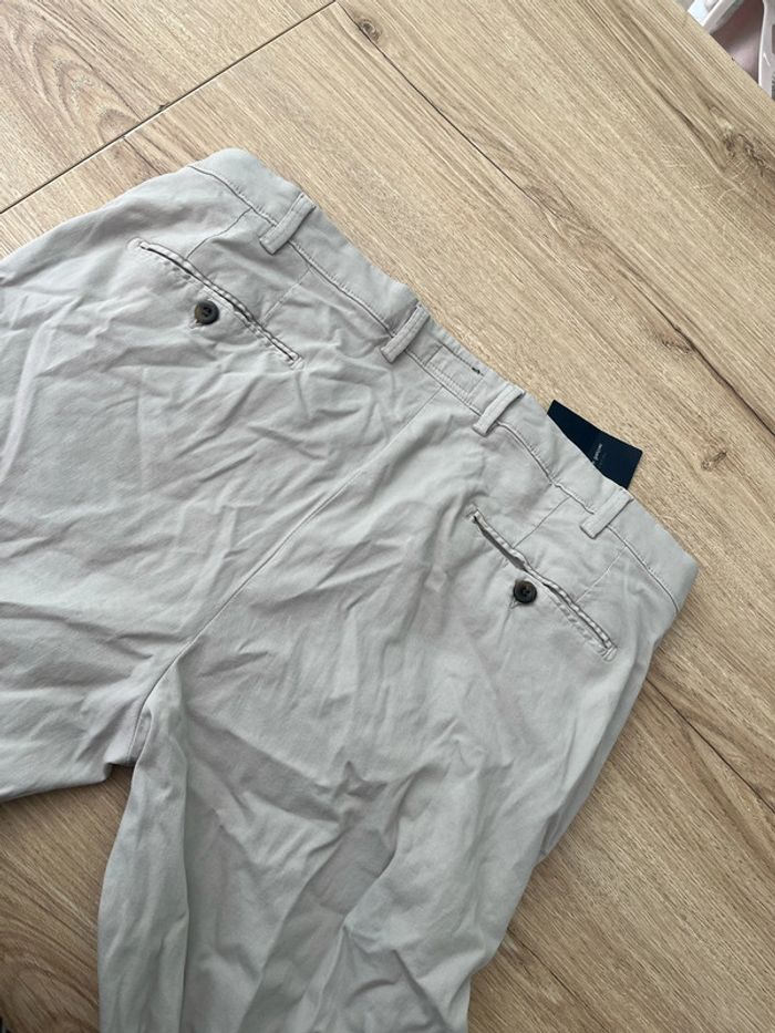 Superbe Pantalon Chino Anthony Garçon taille 46 neuf avec étiquette couleur beige gris - photo numéro 7