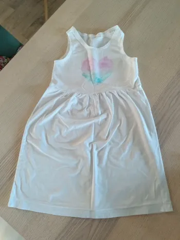 Robe cousue main 6 ans