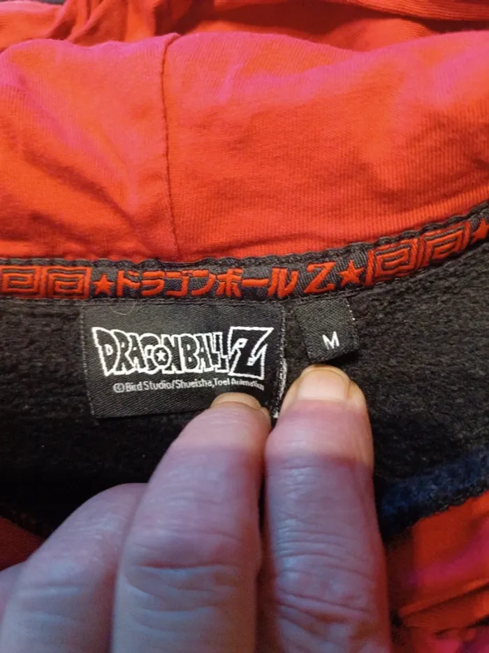 Sweat à capuche DragonBall Z - M - photo numéro 5