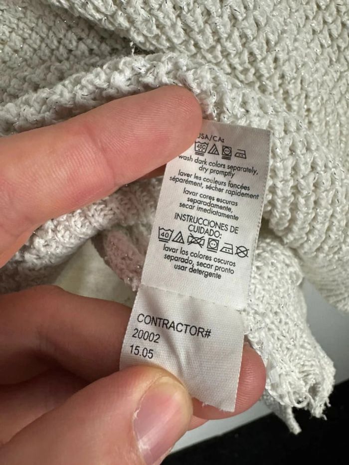 Pull blanc Calvin Klein taille XL - photo numéro 6