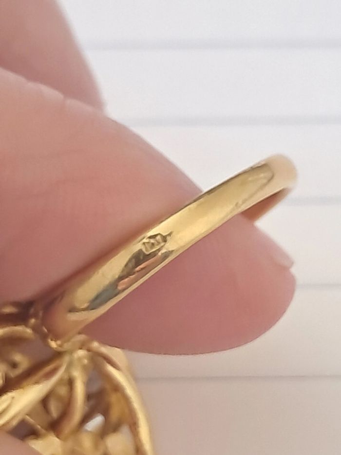 Spectaculaire et originale bague bouquet de fleurs - photo numéro 9
