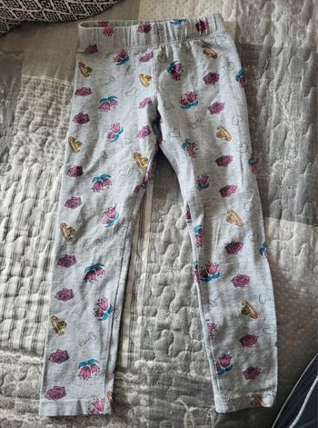 Legging gris disney 4 ans
