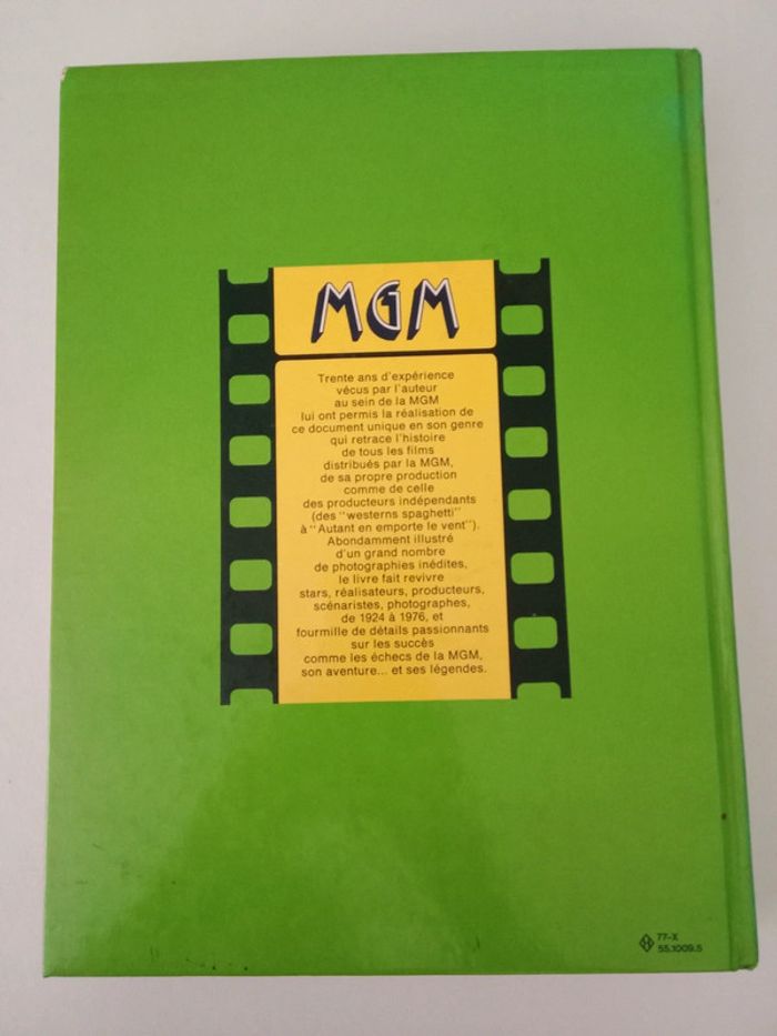 * John Douglas Eames - La fabuleuse histoire de la Metro Goldwyn Mayer en 1714 films - photo numéro 2