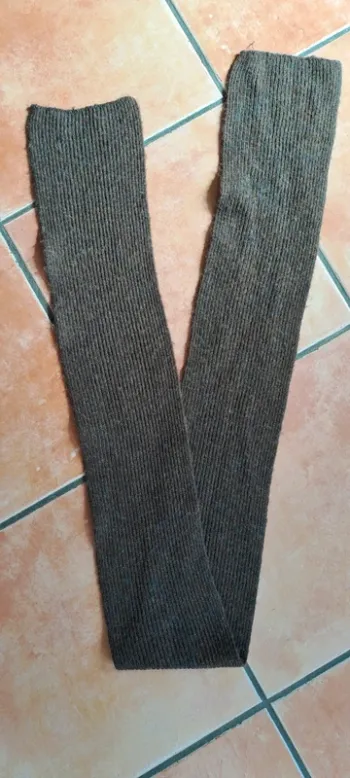 Écharpe marron