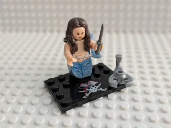 Figurine Pirates des Caraïbes : Sirène de Whitecap Bay , style lego
